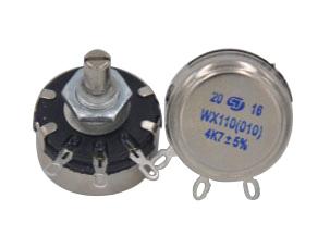 Однооборотный потенциометр WХ110 (с металлическим валом, 29мм)