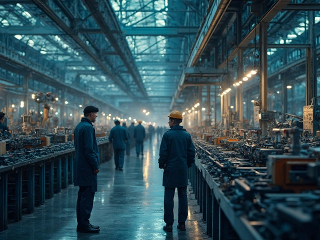 Промышленное производство: что входит и как работает