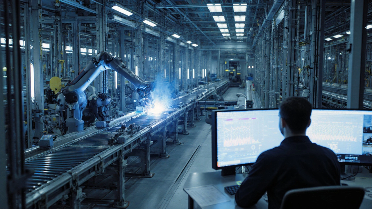 Что такое автоматизация в промышленности: простыми словами о том, как роботы и программы меняют заводы