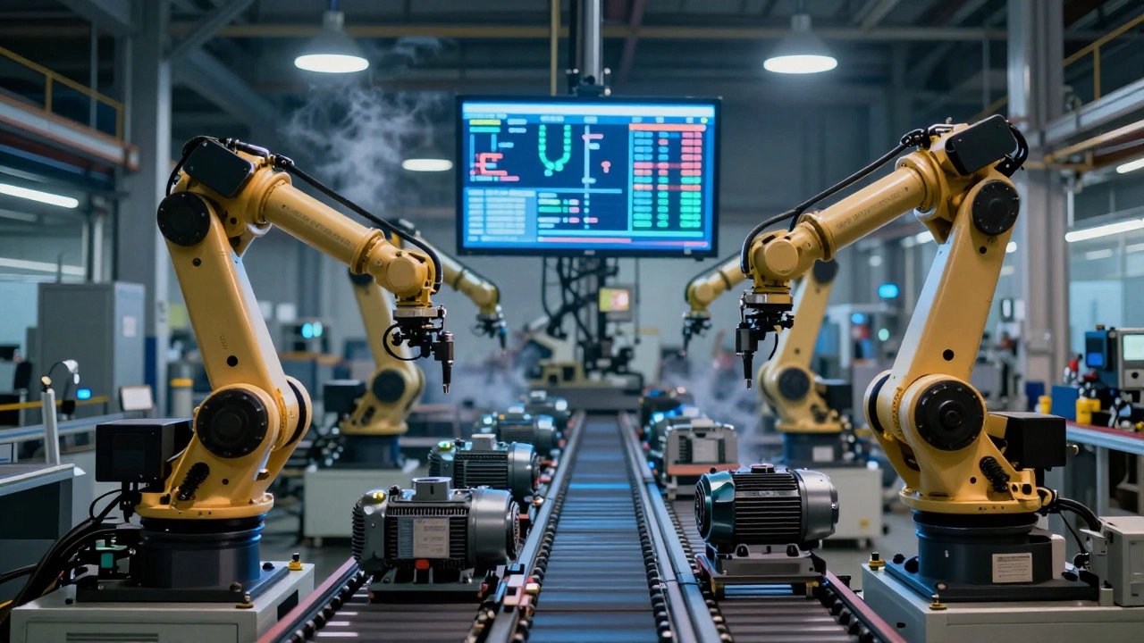 Что такое производство промышленной автоматизации: простыми словами о том, как роботы и программы меняют заводы