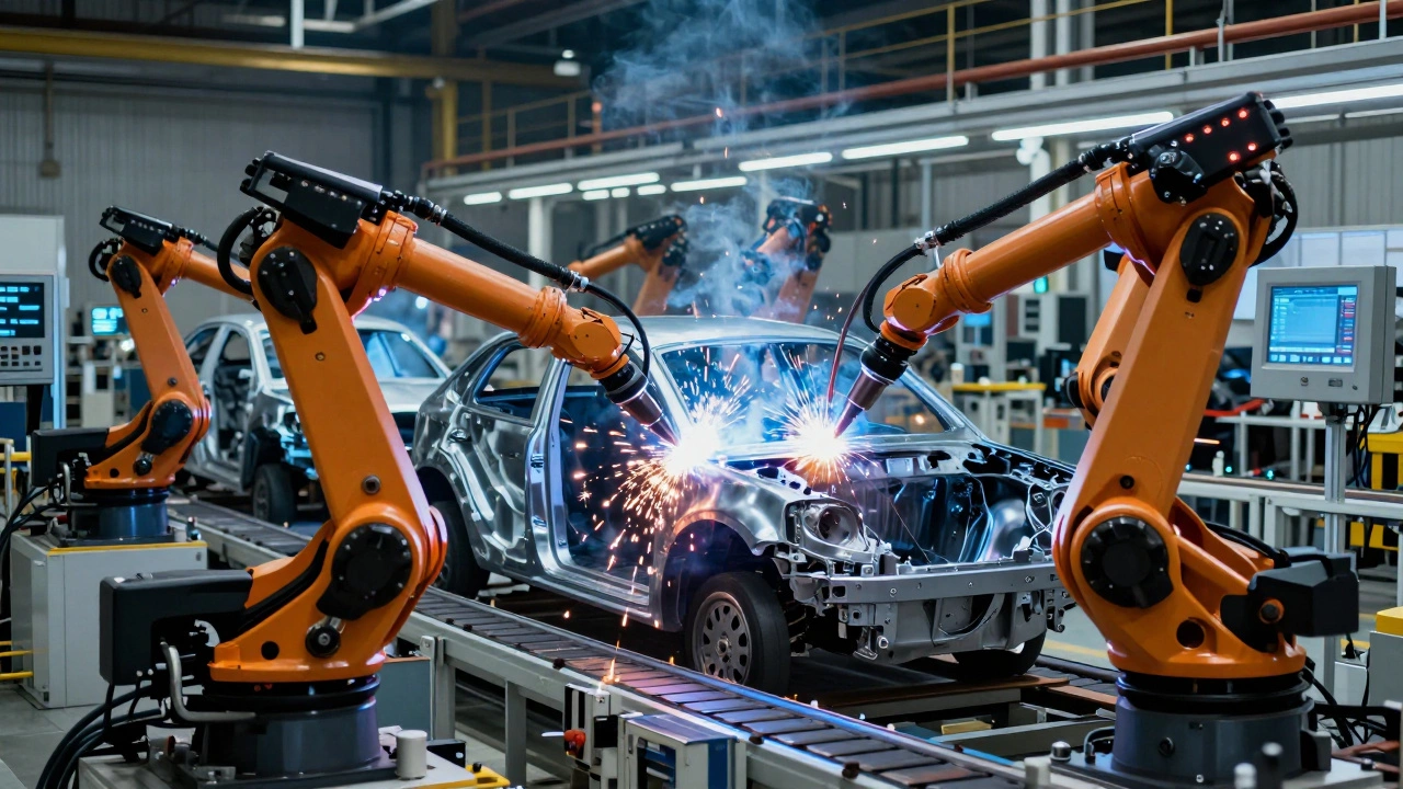 Где чаще всего применяются системы автоматизации производства?