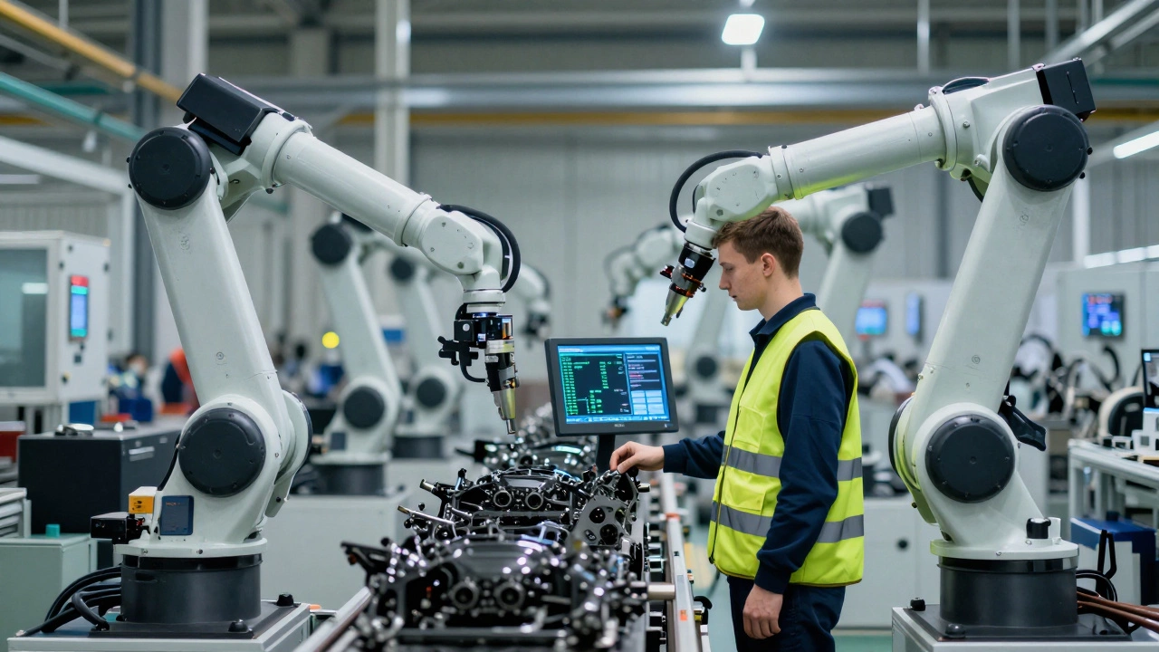 В чем заключается цель автоматизации на заводах?