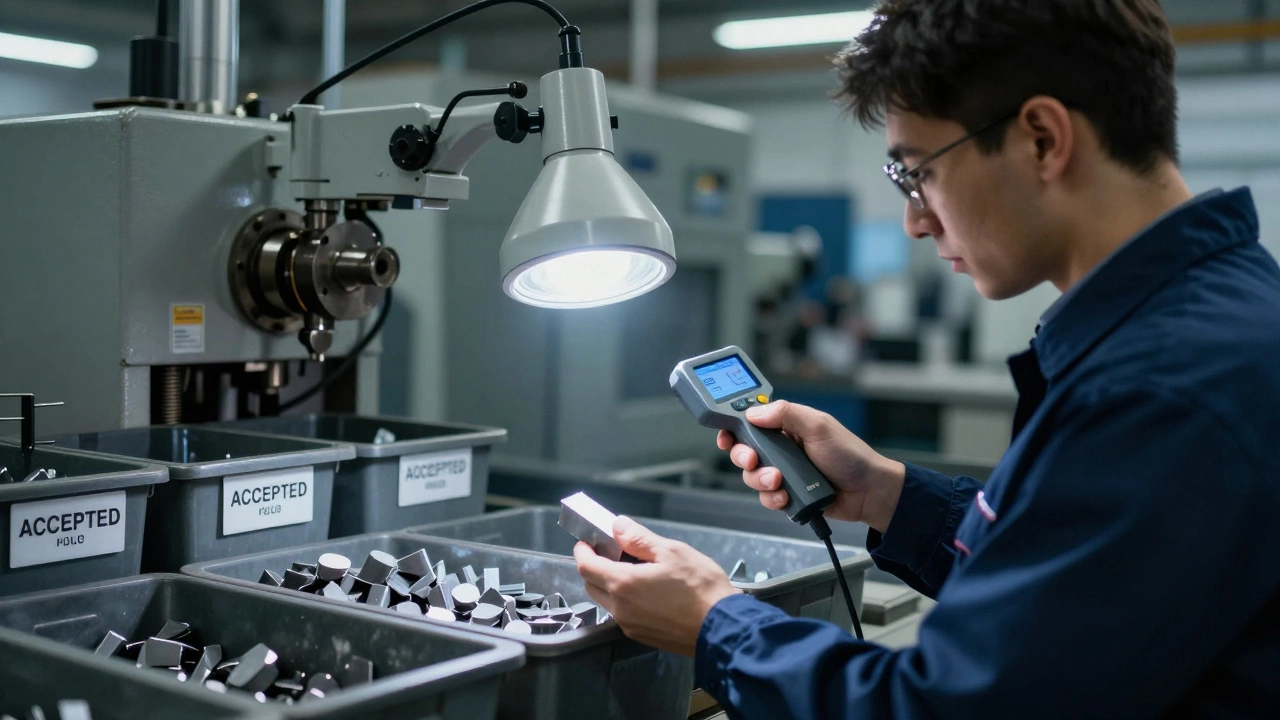 Каковы четыре типа контроля качества в машиностроении