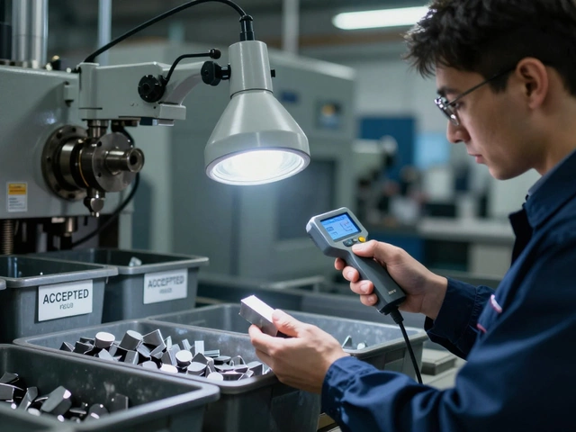 Каковы четыре типа контроля качества в машиностроении