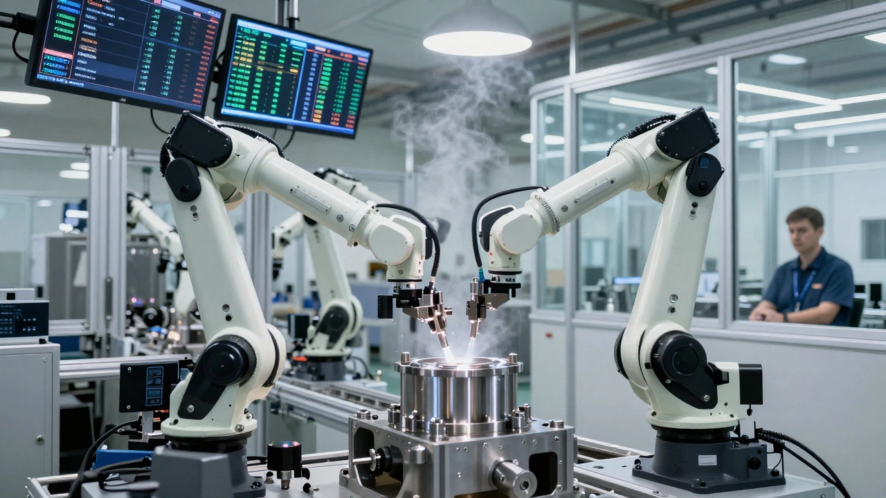 Какие задачи выполняет автоматика на заводах в 2026 году