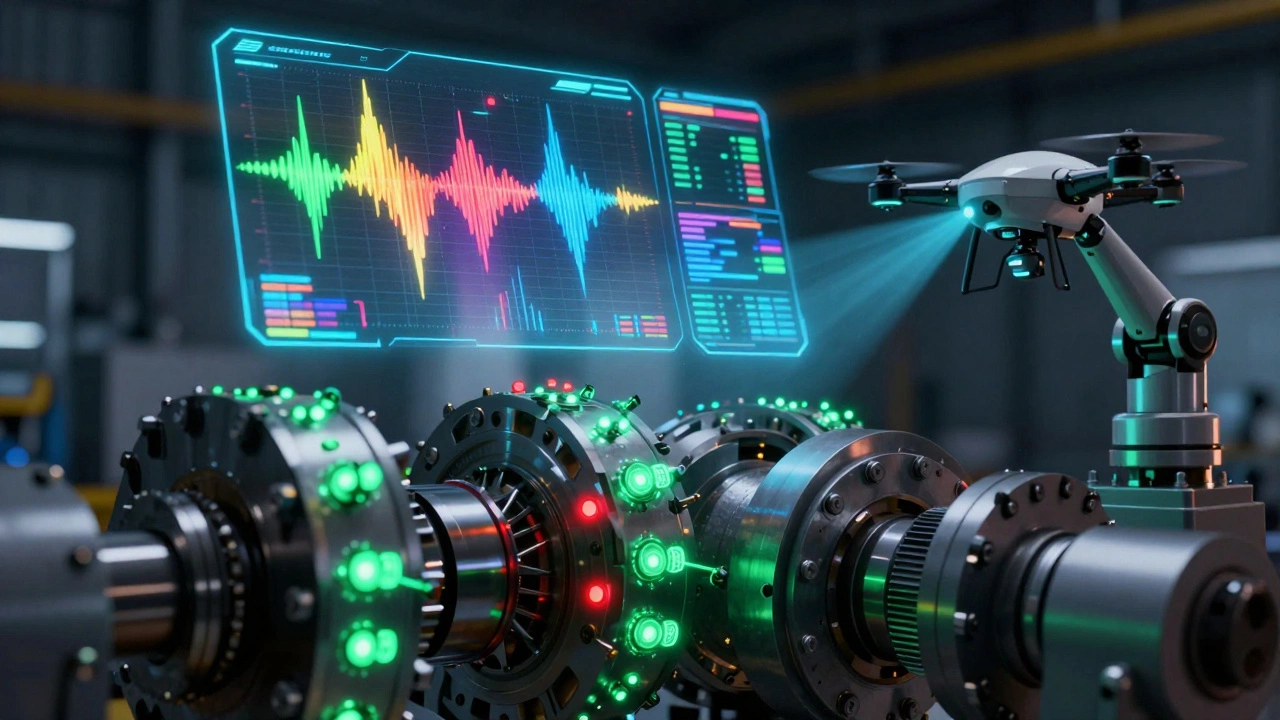 Датчики IoT и голографическая визуализация данных для предиктивного обслуживания станков